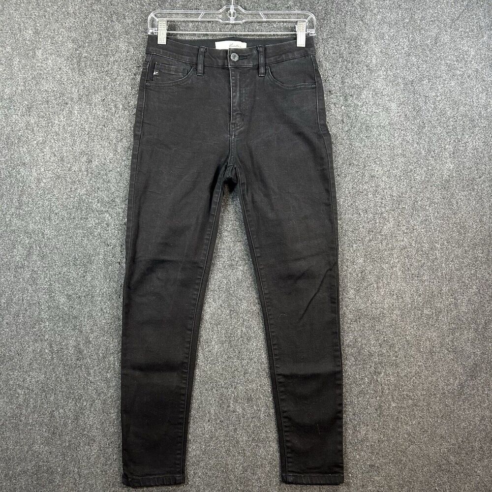 Kancan Ellsworth High Rise Skinny Jeans Women’s 5/26 Black Stretch Denim